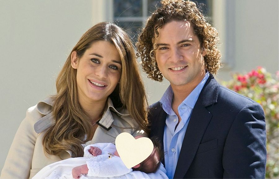 Elena Tablada y David Bisbal presentan a su hija Ella