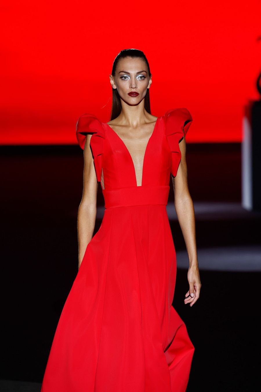 Desfile de Hannibal Laguna en Madrid Fashion Week