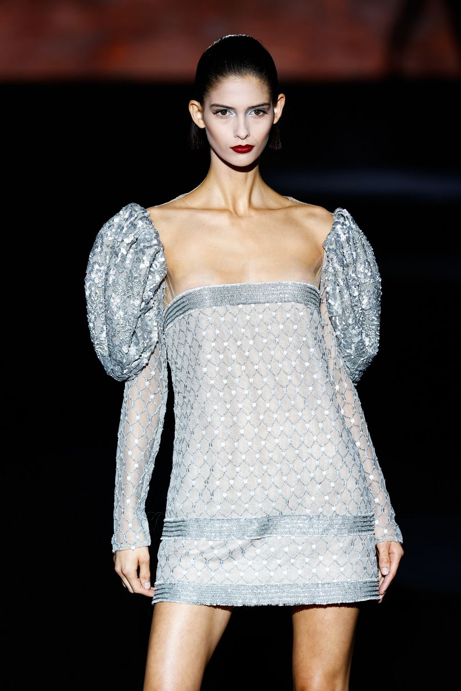 Desfile de Hannibal Laguna en Madrid Fashion Week