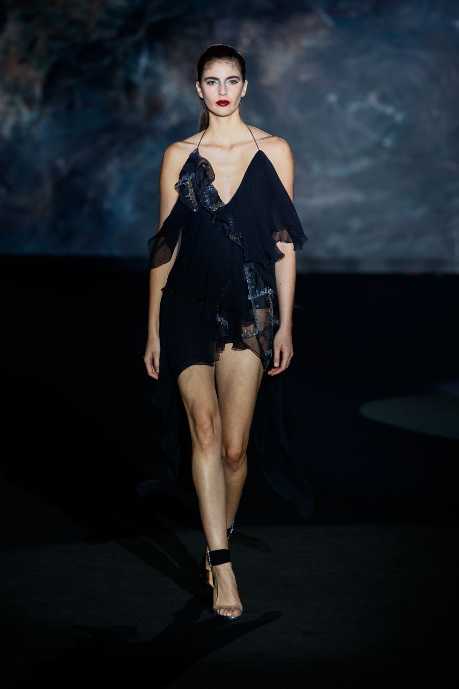 Desfile de Hannibal Laguna en Madrid Fashion Week