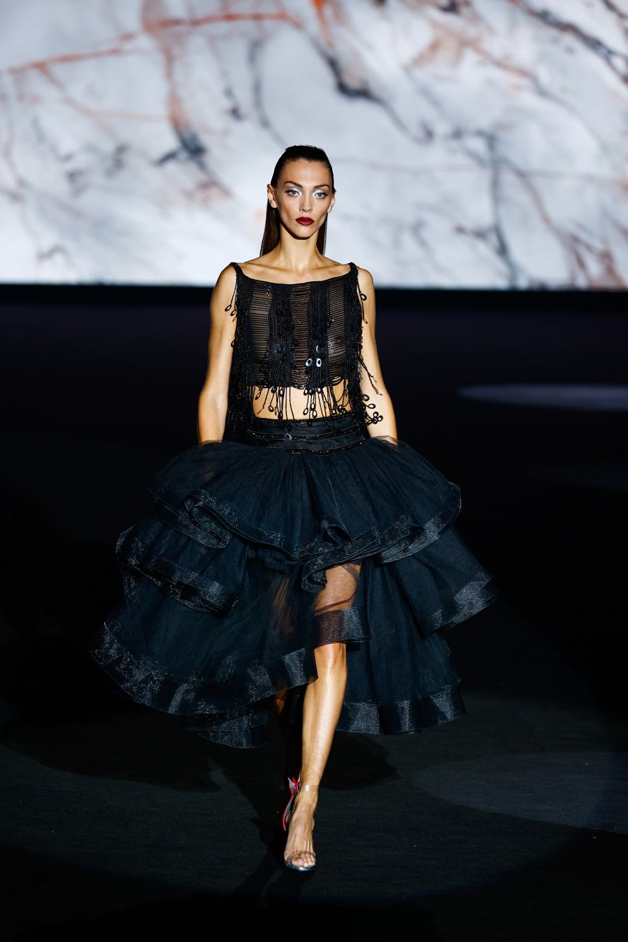 Desfile de Hannibal Laguna en Madrid Fashion Week