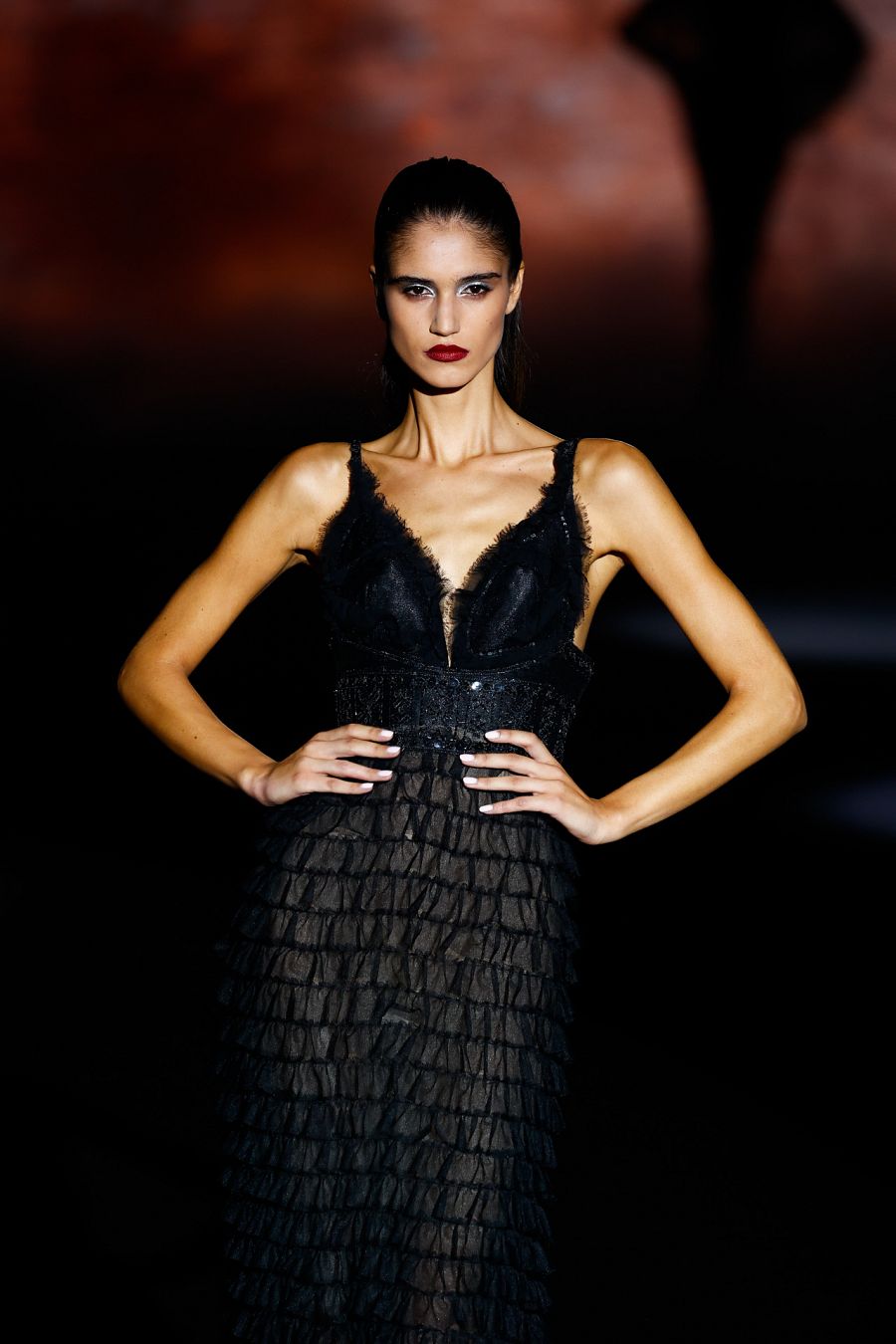 Desfile de Hannibal Laguna en Madrid Fashion Week