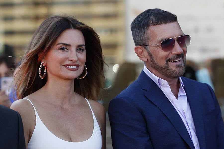 Penélope Cruz y Antonio Banderas en San Sebastián