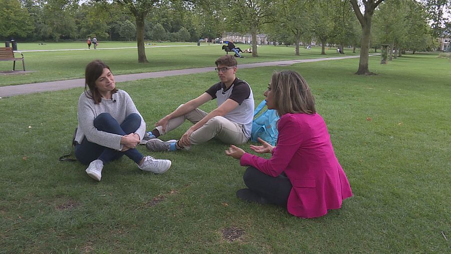 Jovenes españoles en Cambridge