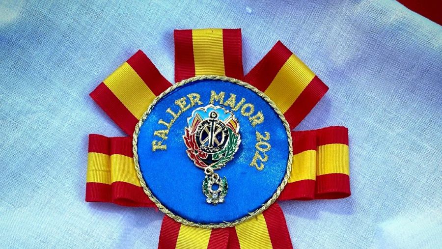 Detalle banda fallero mayor