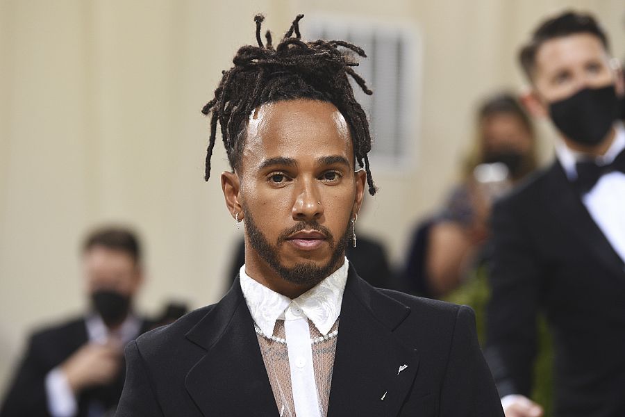 El piloto de F1 Lewis Hamilton