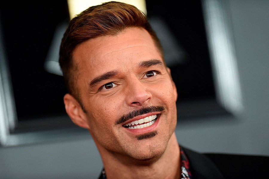 Ricky Martin en la gala de los Premios Grammy 2019