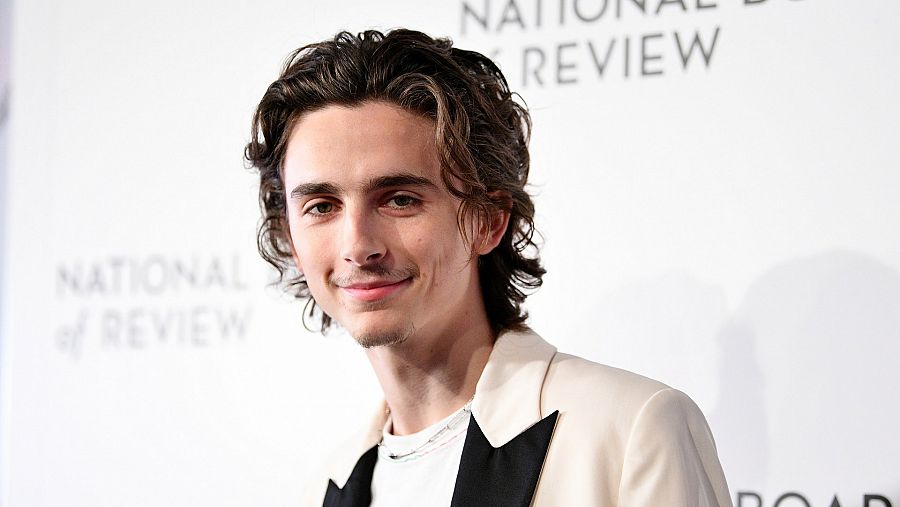 El joven actor Timothée Chalamet