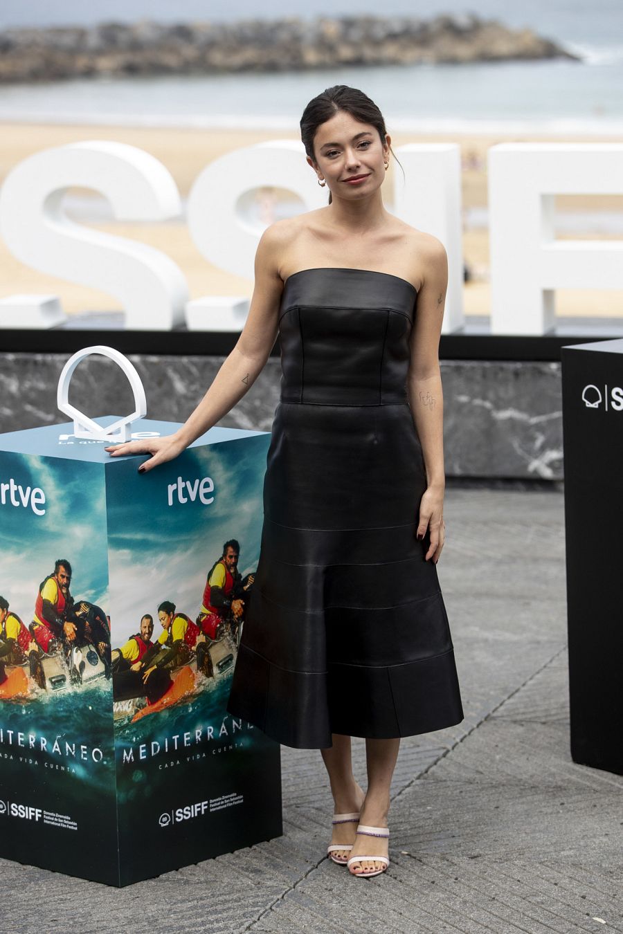 La actriz Anna Castillo en Donostia