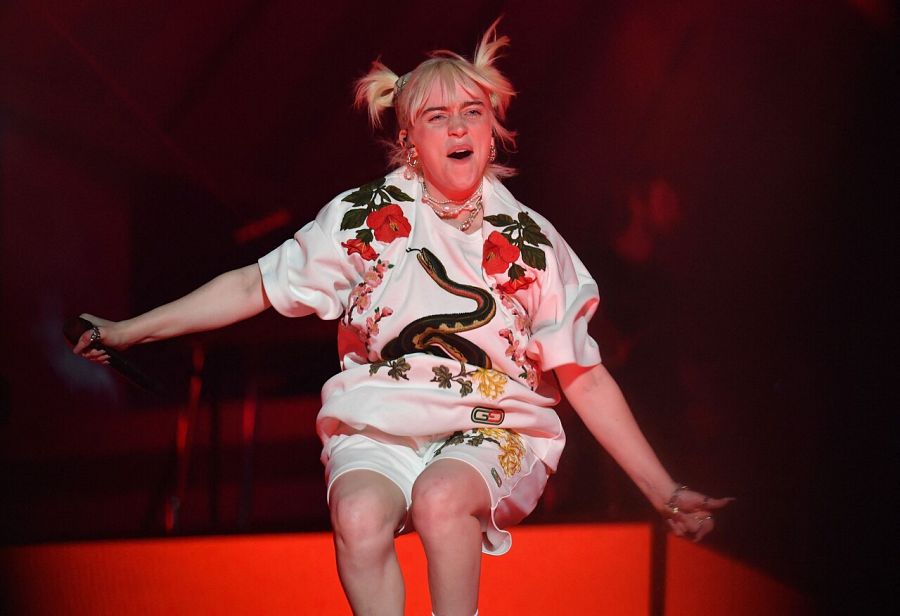 La cantante Billie Eilish en Global Citizen Live 2021