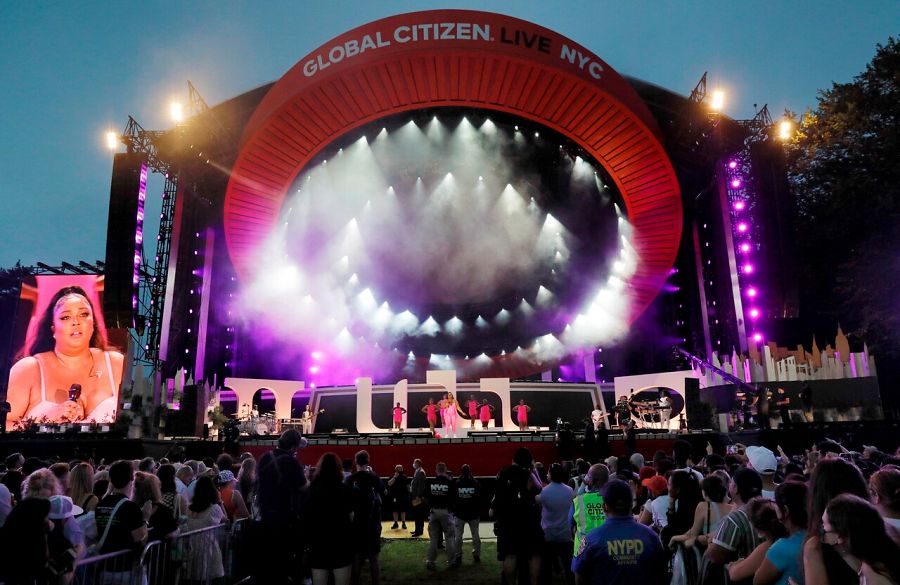 El escenario de Central Park, en Nueva York