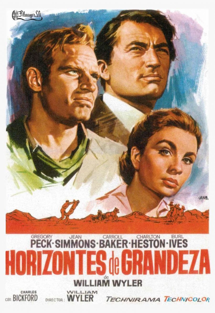 Cartel 'Horizontes de grandeza' (1958)