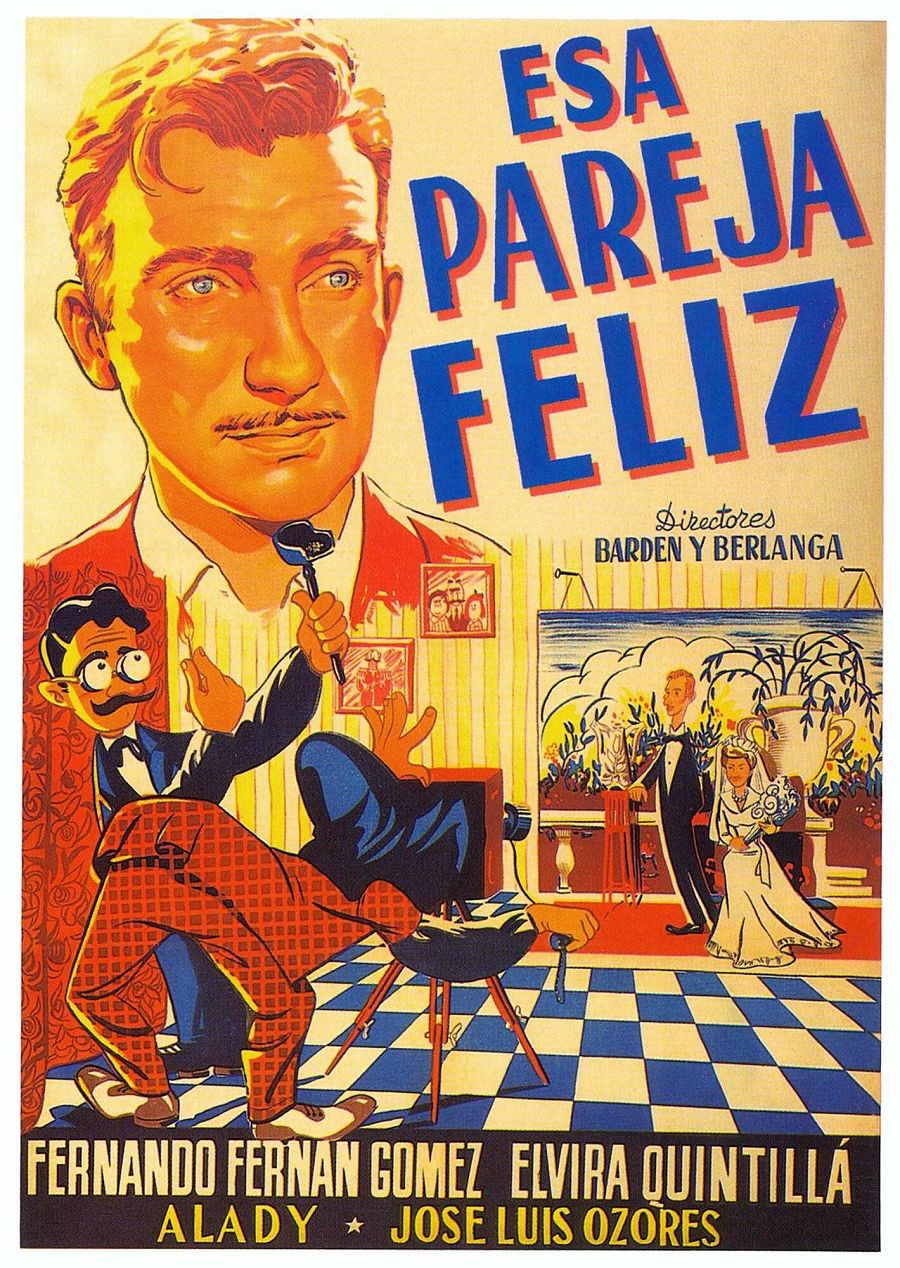 Cartel 'Esa pareja feliz' (1951)
