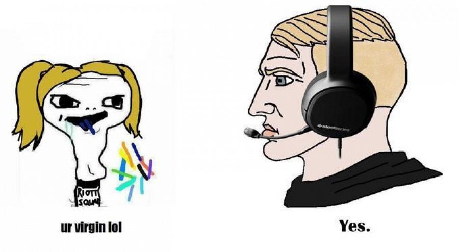 Primer meme del 'Yes Chad' o 'Nordic Gamer'