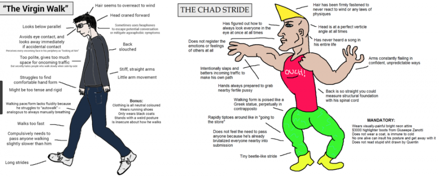 'Virgin vs Chad' es la primera versión de este meme