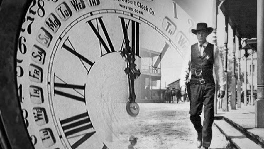 'High Noon' fue rodada en tiempo real, dirigida por Fred Zinnemann