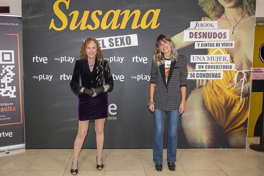 Susana Estrada y Chica Sobresalto