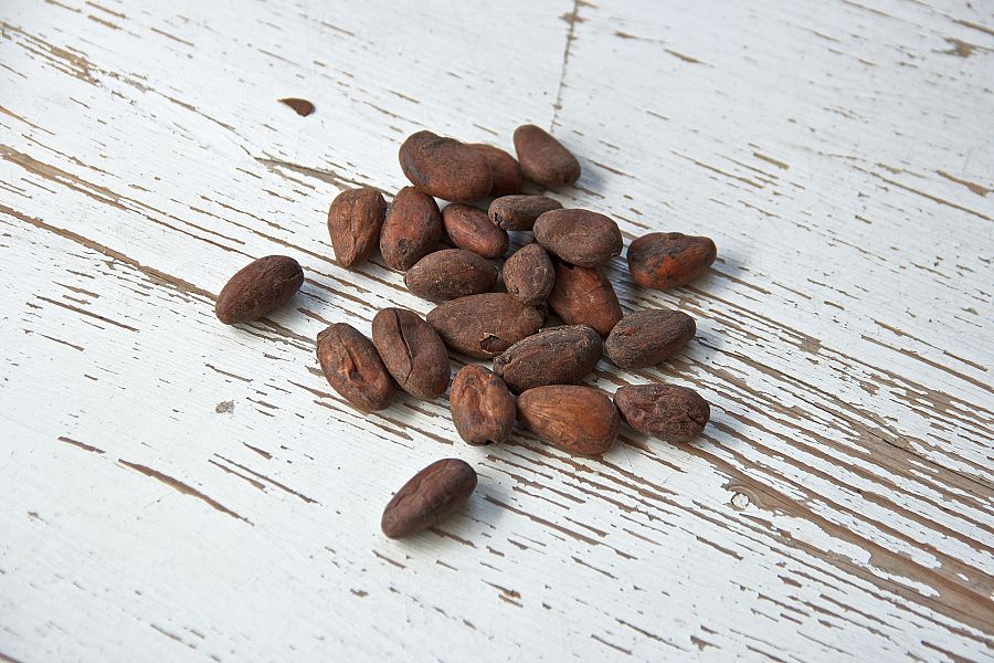 Habas de cacao tostadas