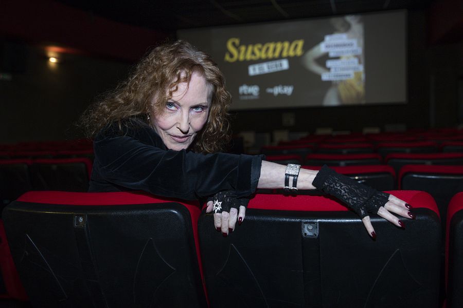 Susana Estrada en la premiere de 'Susana y el sexo' en Madrid