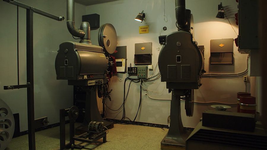 Perduts en el temps - Sala de cinema antiga