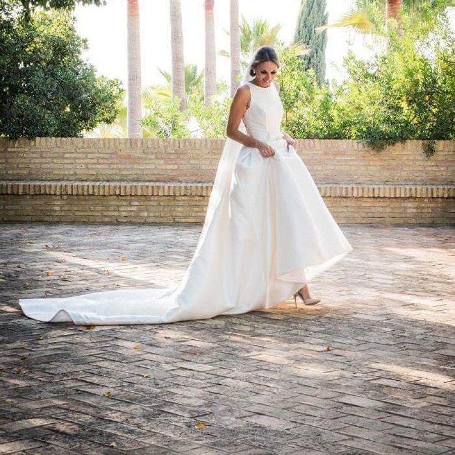 El vestido de novia de Irene Rosales