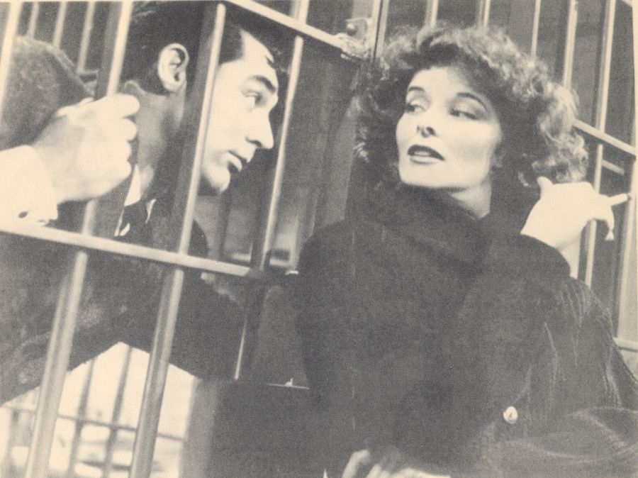 Con Kaharine Hepburn en 'La fiera de mi niña'