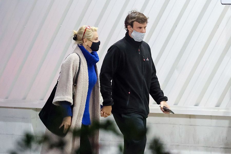 Belén Rueda y su novio, Javier Artime