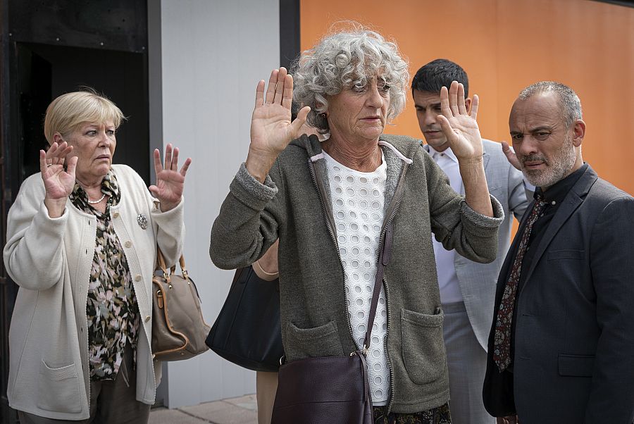 María Garralón en un capítulo de Estoy vivo