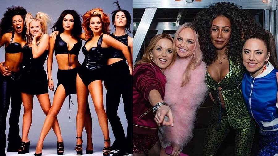 Las Spice Girls, antes y después