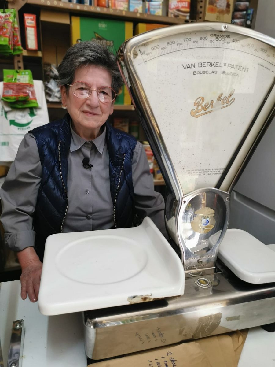 Lucía Pérez del Olmo, en Castrojeriz