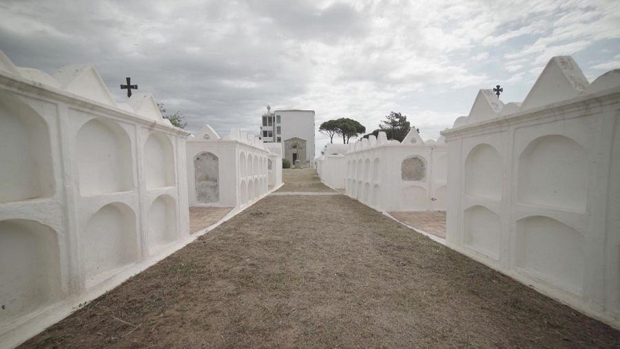 Cementerio marinero en L'Escala