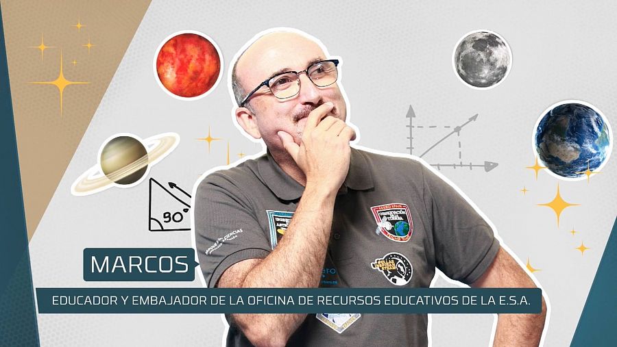 Marcos Álvarez Merinero, educador certificado por la NASA 