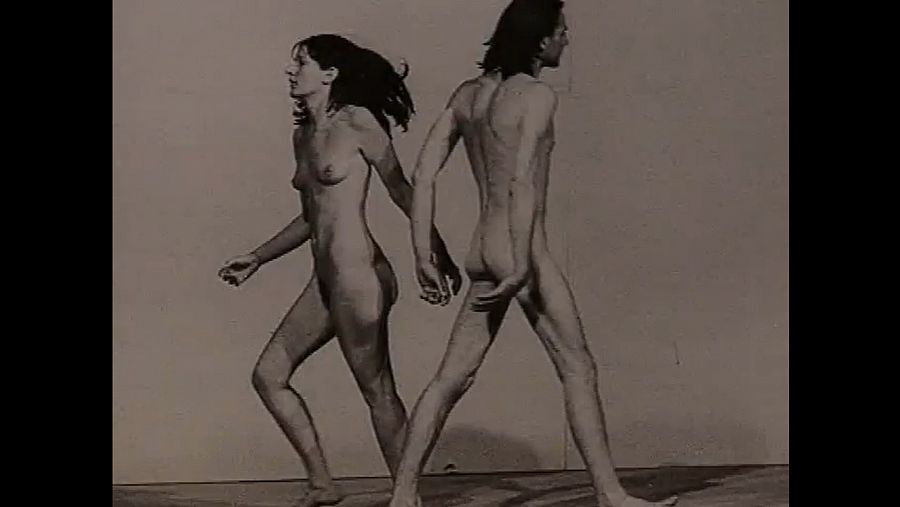 Relacion en el espacio (Marina Abramovic y Ulay, 1976)
