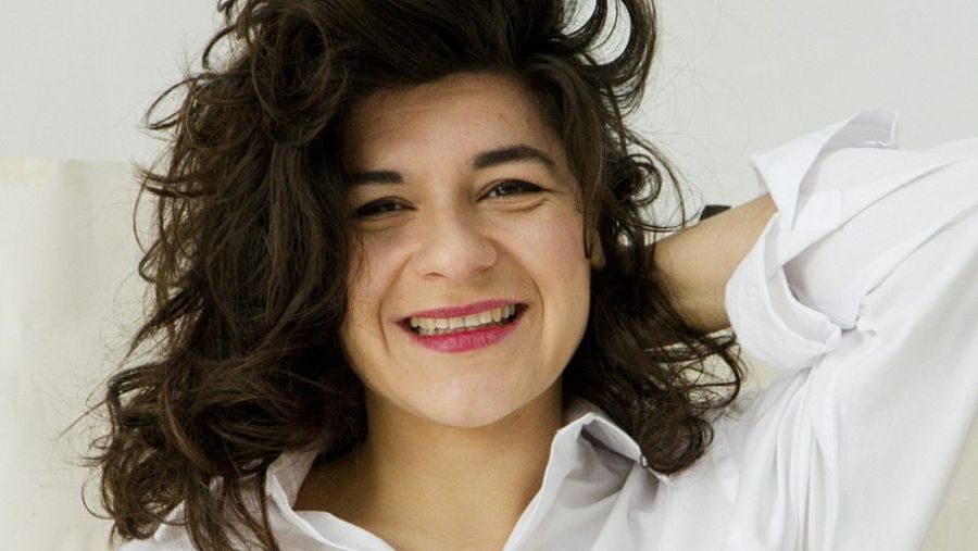 Primer plano de Nerea Pérez de las Heras