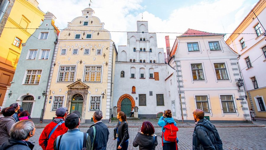 Los Tres Hermanos en Riga