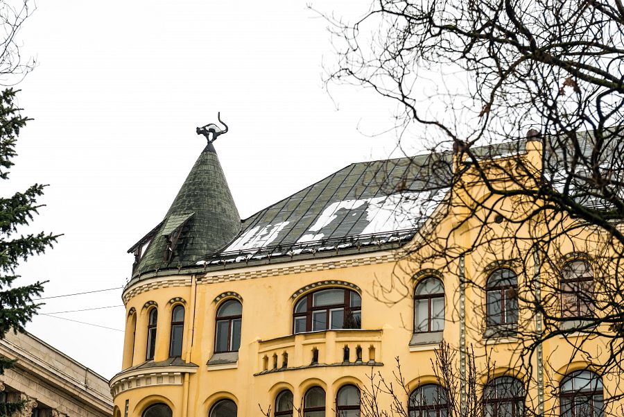 La Casa de los Gatos en Riga