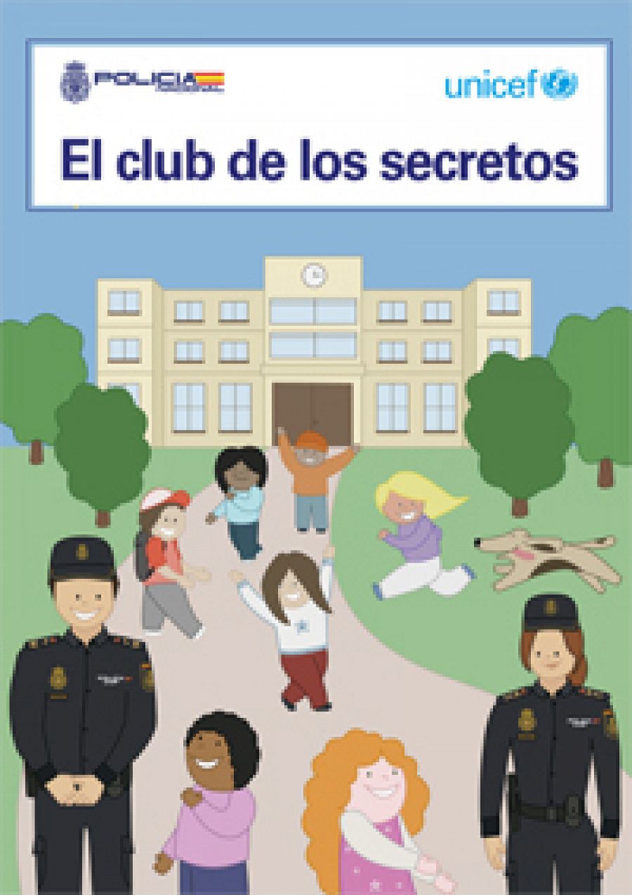 La estación azul de los niños - Portada 'El club de los secretos'
