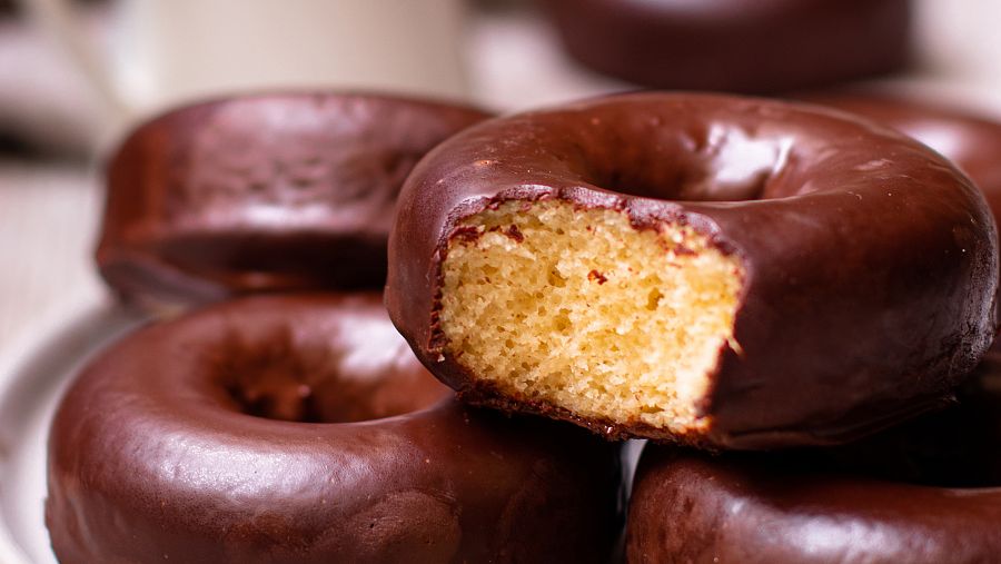 donut donete chocolate rosquilla petit firt