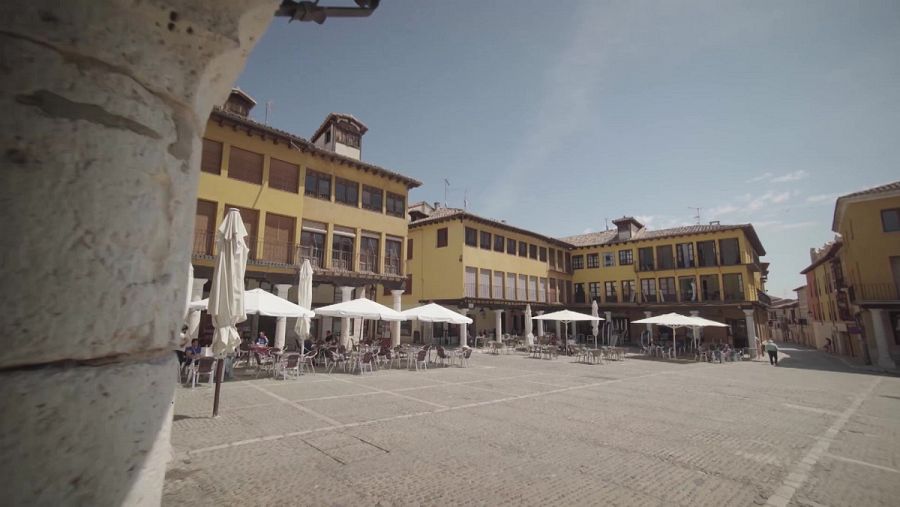 La Plaza Mayor de Tordesillas