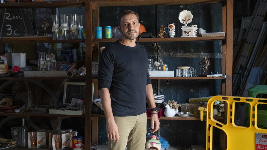 Agustín Gómez dedica el seu temps a fer esport i ajuda a emprenedors