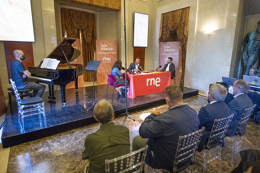 Presentación de Radio Clásica en el Teatro Real