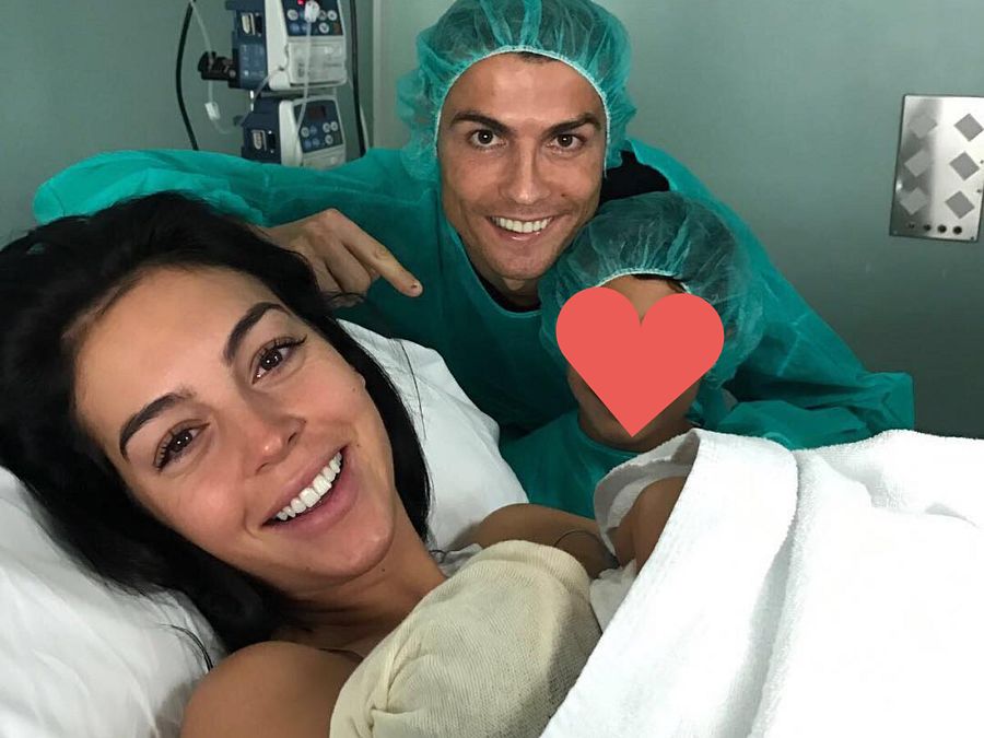 Georgina Rodríguez tras el parto