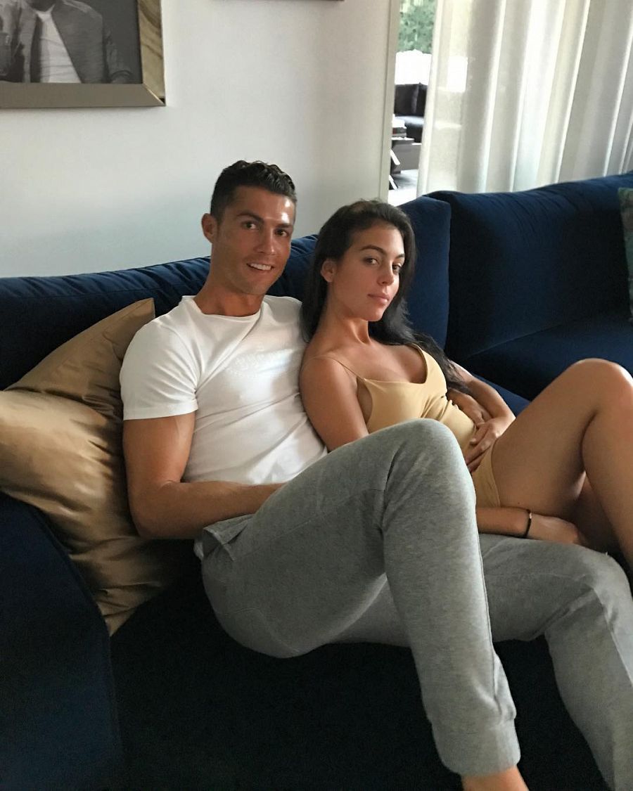 La primera foto de Georgina y Cristiano Ronaldo
