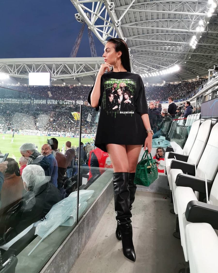Georgina Rodríguez, un gran apoyo para Cristiano Ronaldo