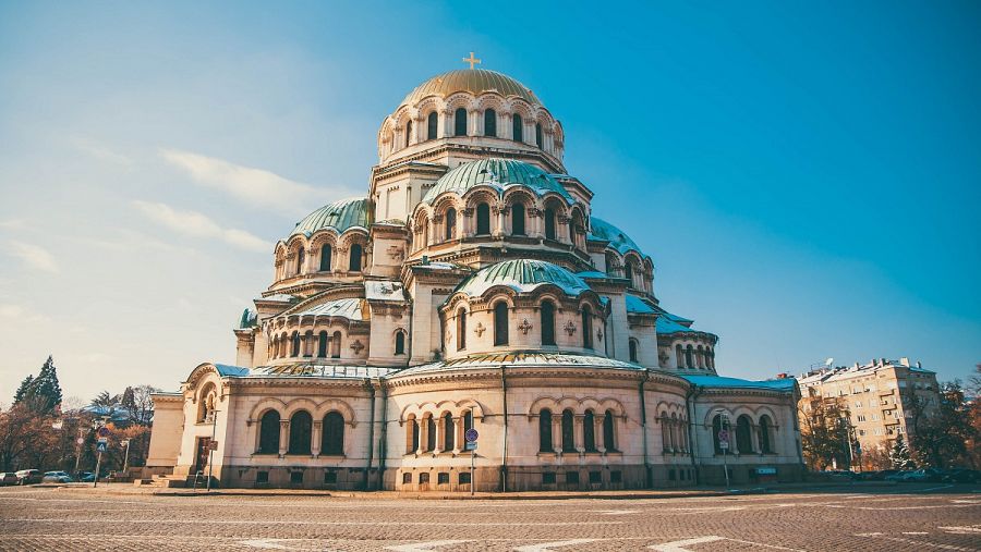 La catedral de Alexander Nevsky en Sofía