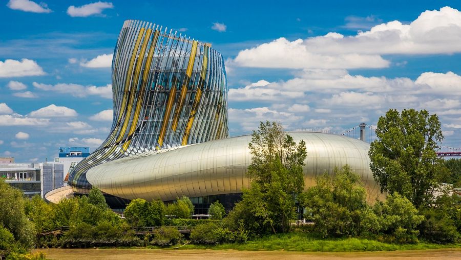 Ciudad del vino en Burdeos