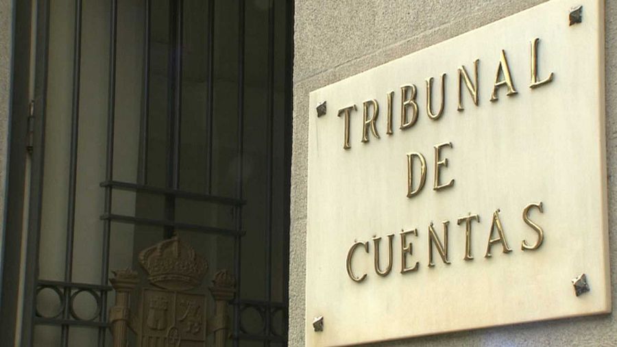 Accés a la seu del Tribunal de Comptes (Madrid)