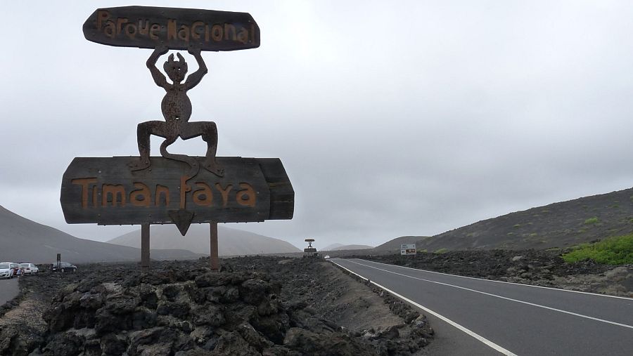 Parque nacional de Timanfaya, Lanzarote.