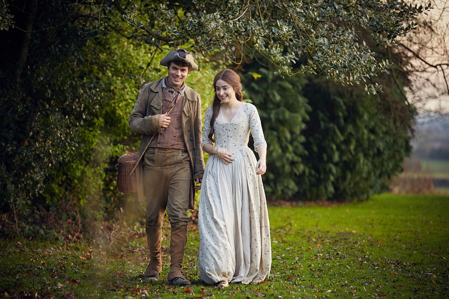 La pareja está interpetada por Harry Richardson y Ellise Chappell