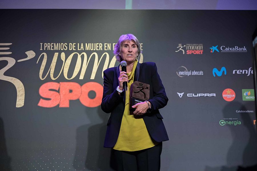 Paloma del Rio, en otro momento de la gala